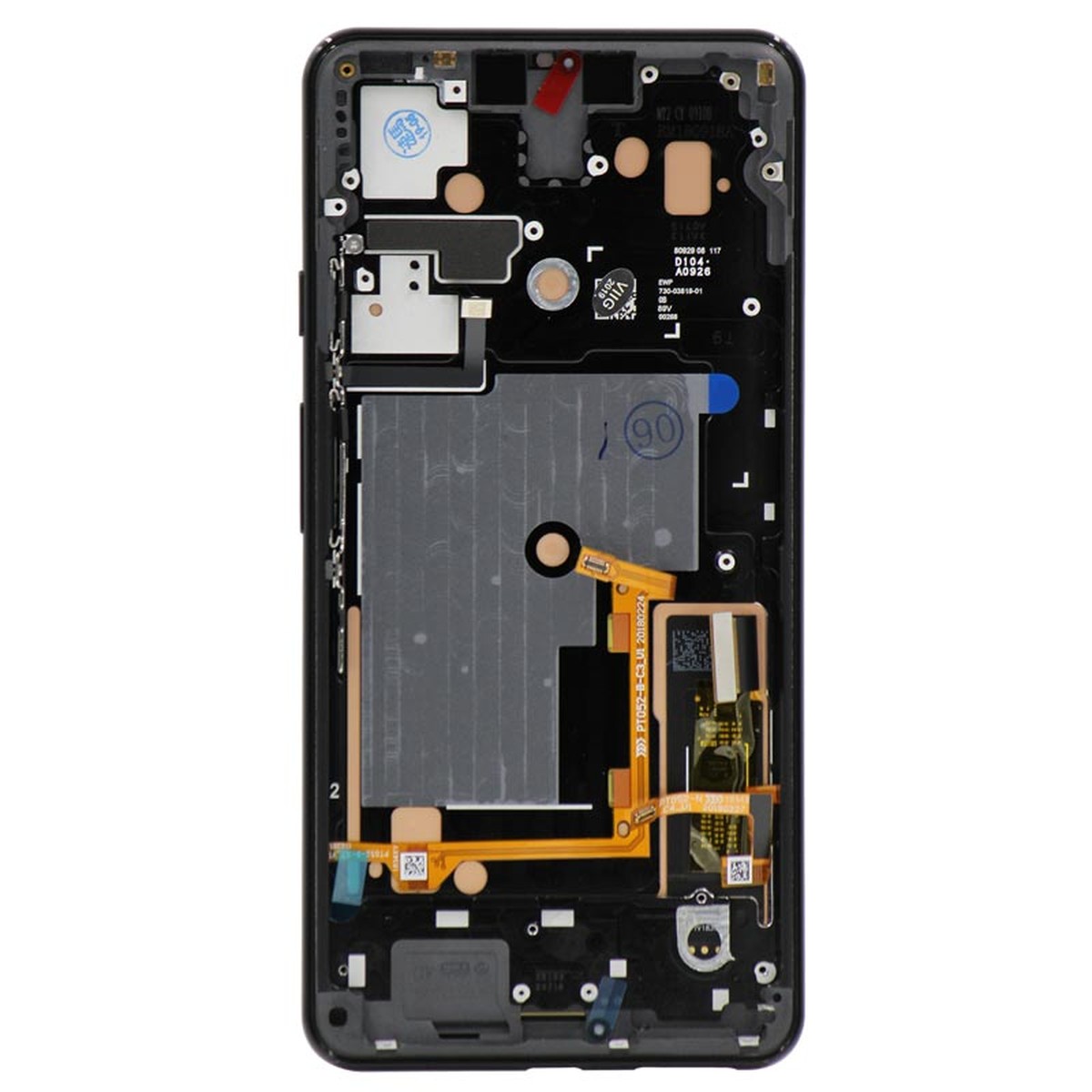 Pantalla OLED con táctil + marco para Google Pixel 3 XL, Black — imagen 3