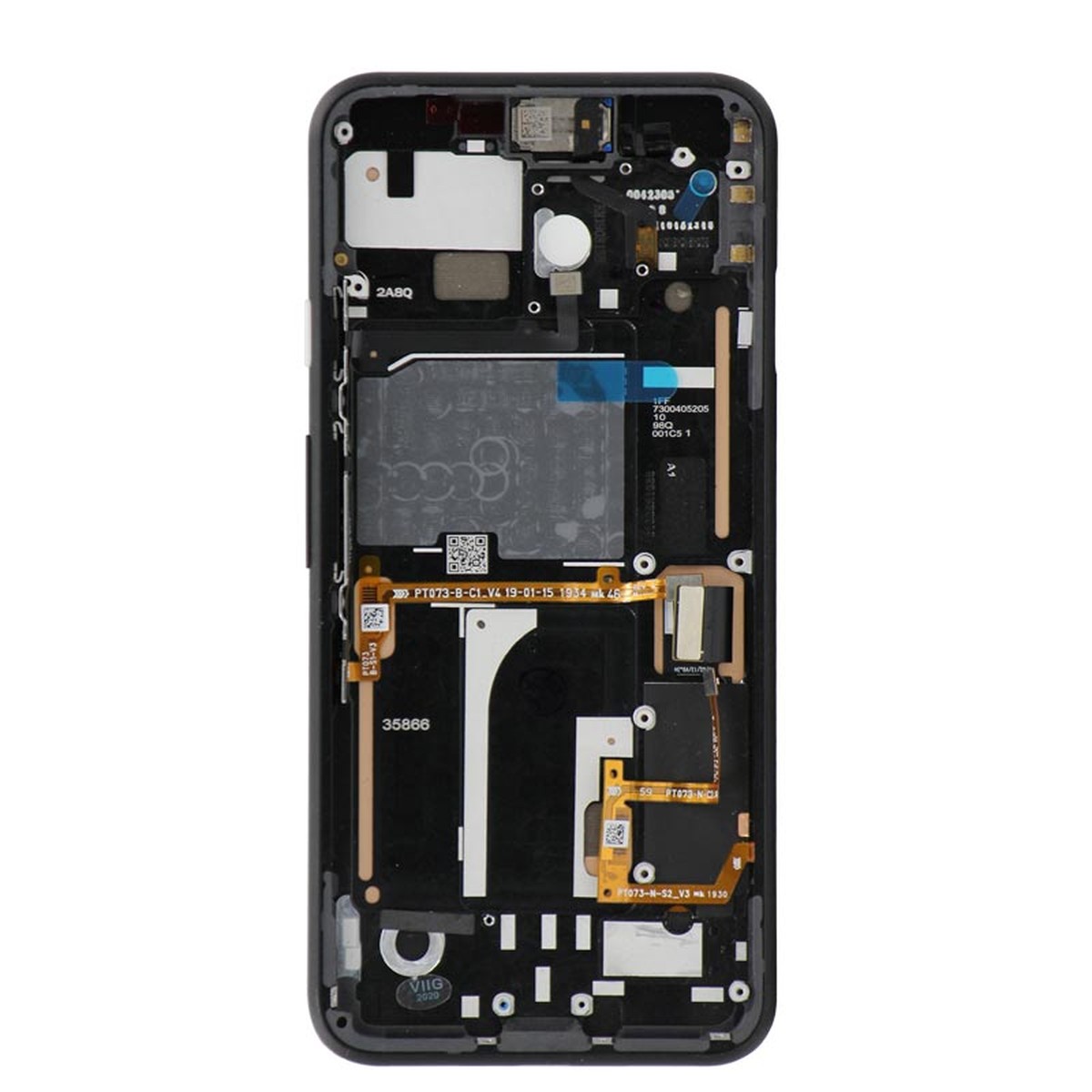Pantalla OLED con táctil + marco para Google Pixel 4, White — imagen 3