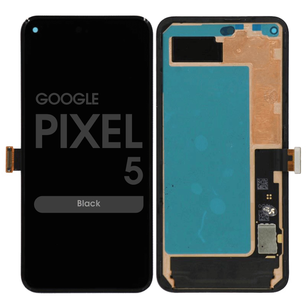 Pantalla OLED con táctil + marco para Google Pixel 5, Black