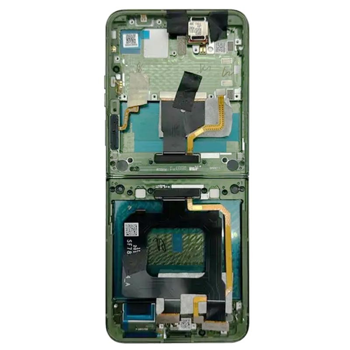 Pantalla OLED con táctil + marco para Moto Razr 50 Ultra (XT2451), Spring Green — imagen 3