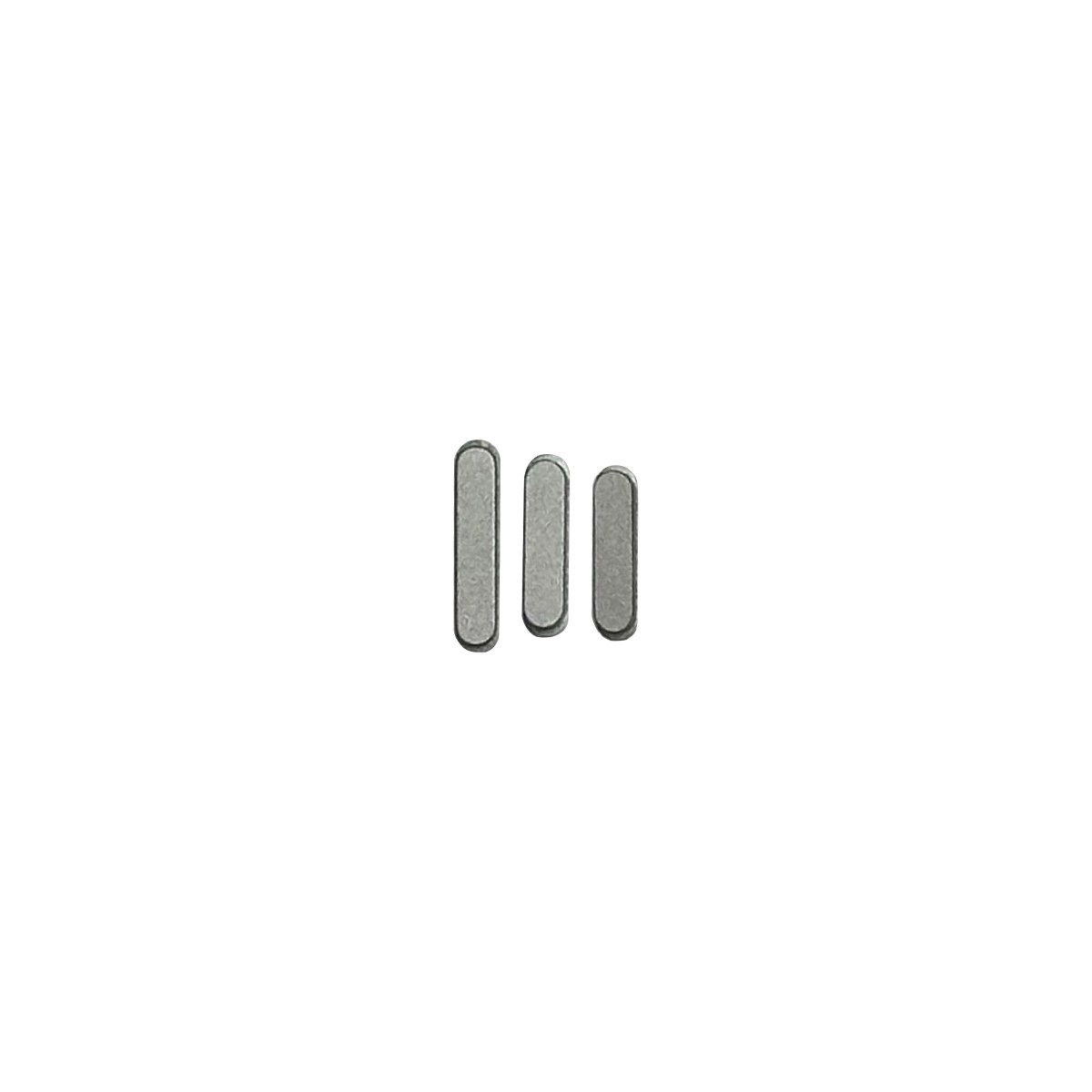 Juego de botones de encendido / volumen para iPad Pro 11" 2nd Gen / Pro 11" 3rd Gen / Pro 11" 4th Gen / Pro 12.9" 4th Gen / Pro 12.9" 5th Gen / Pro 12.9" 6th Gen, 2020 / 2021 / 2022 / 2020 / 2021 / 2022 / Space Gray