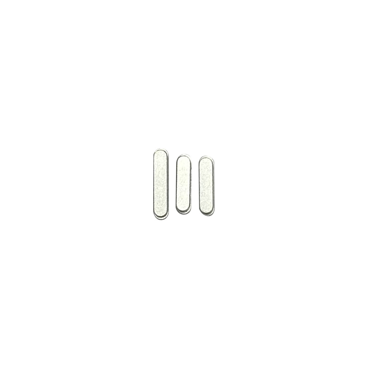 Juego de botones de encendido / volumen para iPad Pro 11" 2nd Gen / Pro 11" 3rd Gen / Pro 11" 4th Gen / Pro 12.9" 4th Gen / Pro 12.9" 5th Gen / Pro 12.9" 6th Gen, 2020 / 2021 / 2022 / 2020 / 2021 / 2022 / Silver