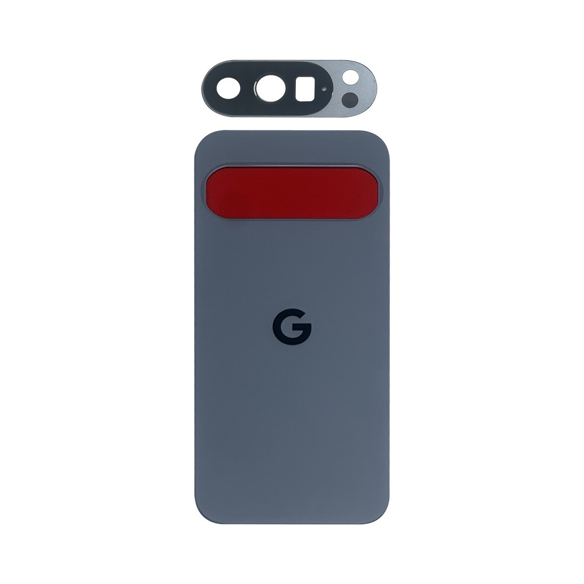 Carcasa trasera con adhesivo y lente de cámara Premium para Google Pixel 10 Pro, Moonstone