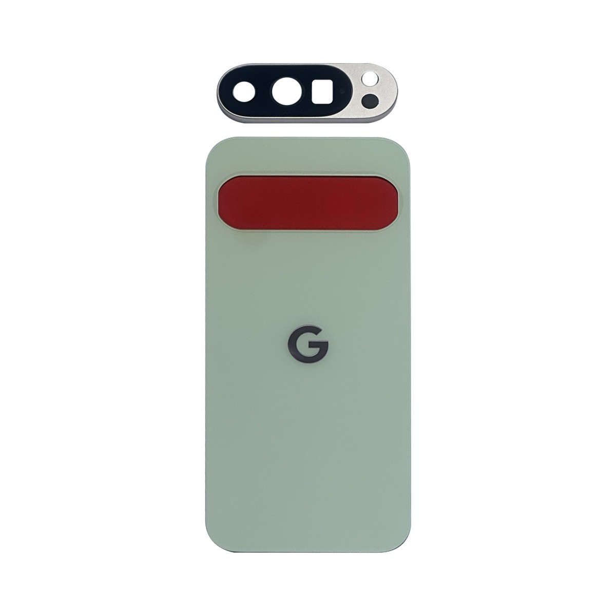 Carcasa trasera con adhesivo y lente de cámara Premium para Google Pixel 10 Pro, Jade