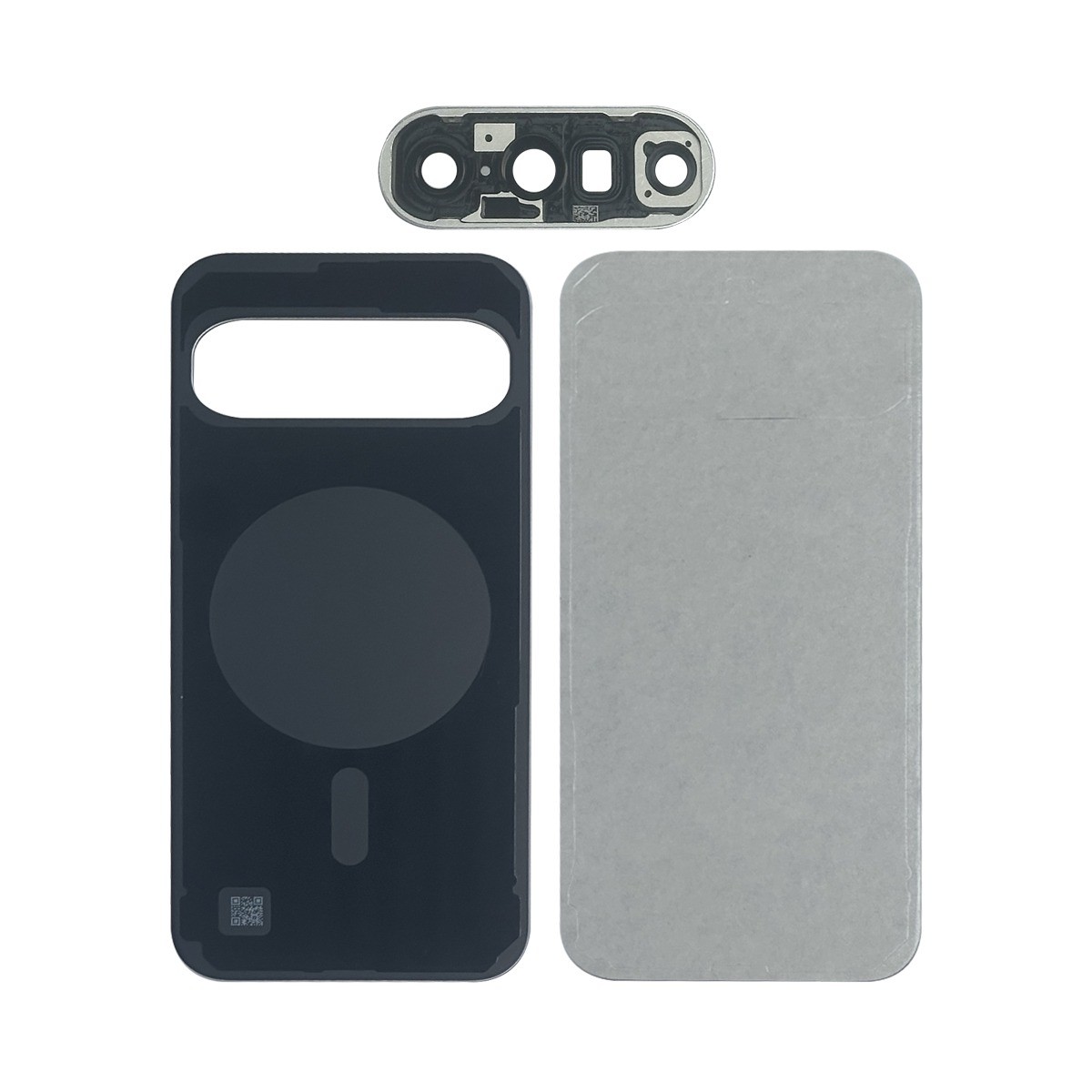 Carcasa trasera con adhesivo y lente de cámara Premium para Google Pixel 10, Frost — imagen 2