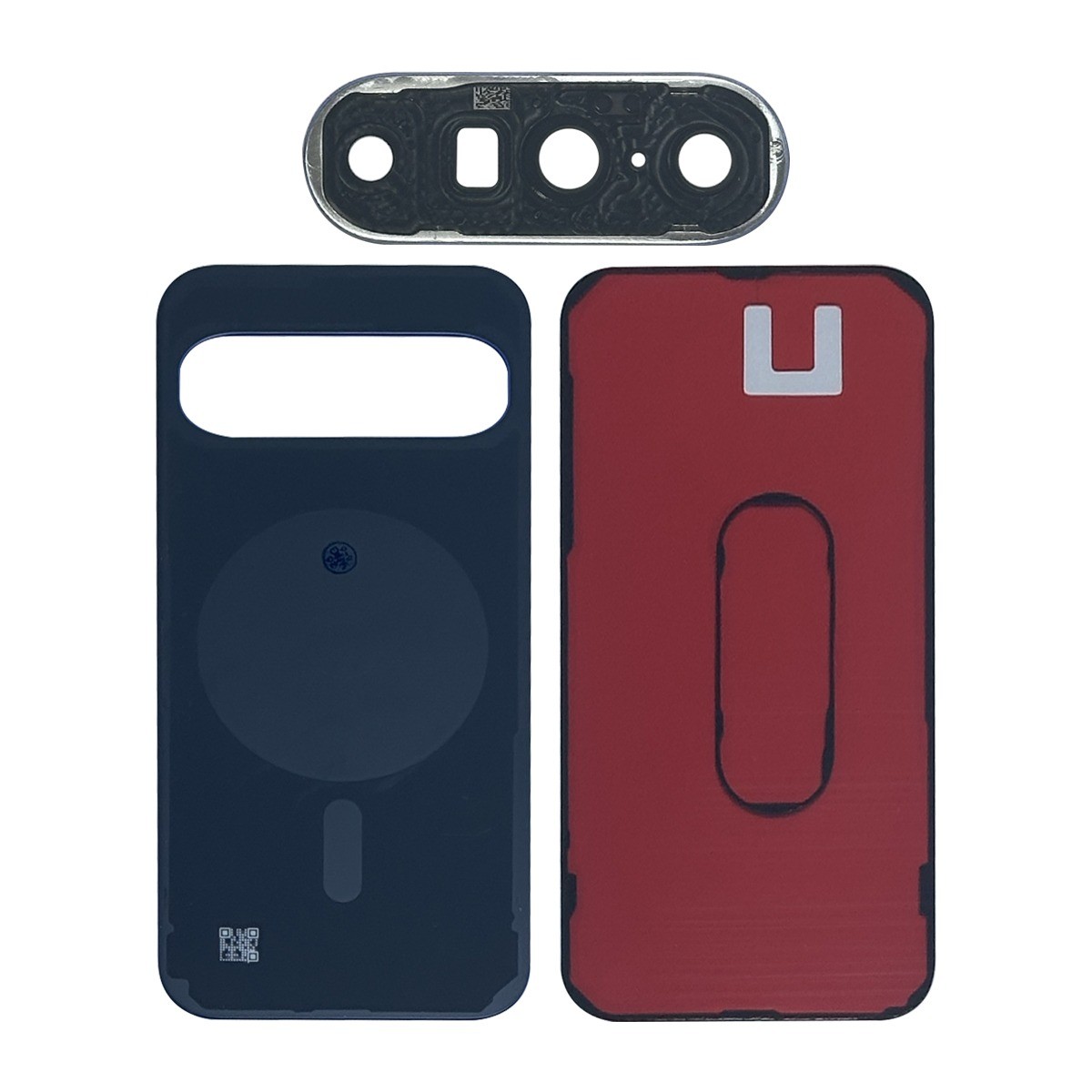 Carcasa trasera con adhesivo y lente de cámara Premium para Google Pixel 10, Indigo — imagen 2