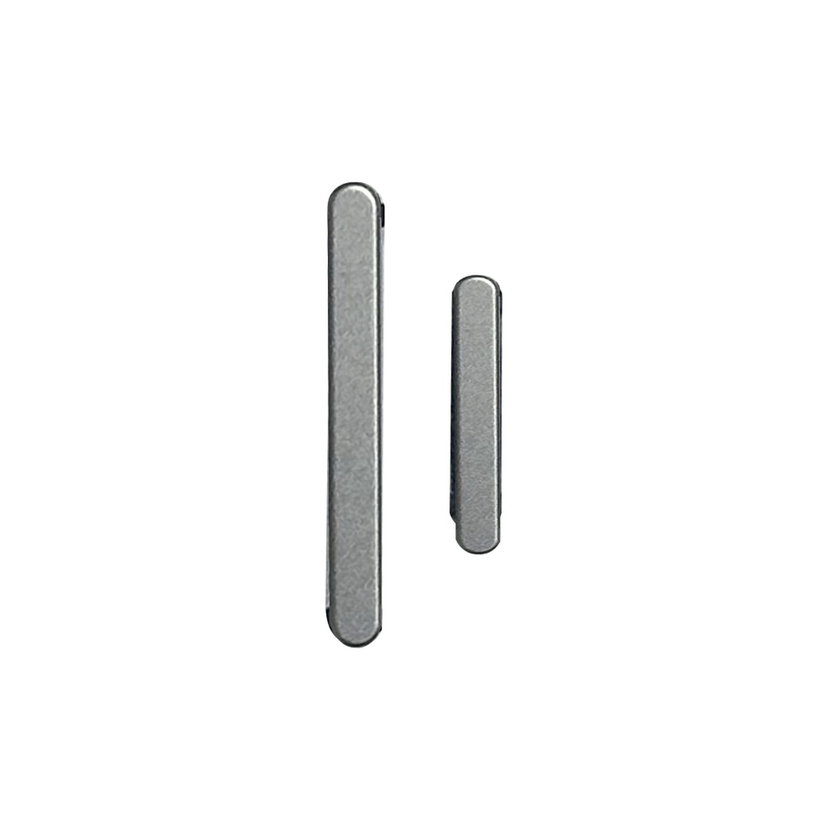 Juego de botones Premium para Galaxy S25 Edge (S937), Titanium Silver
