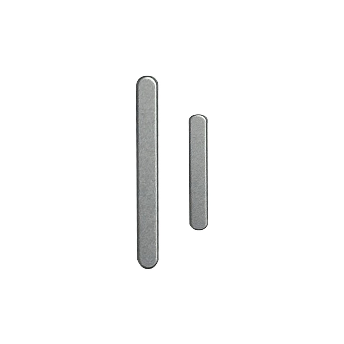 Juego de botones Premium para Galaxy S25 / S25 Plus (S931), Silver Shadow