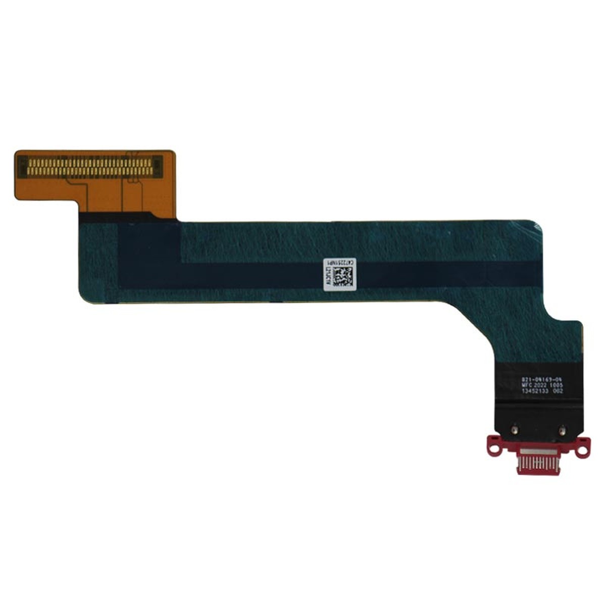 Flex de puerto de carga dock Premium para iPad 10th Generation, Requiere soldadura, 2022 / WiFi Version / Red — imagen 2