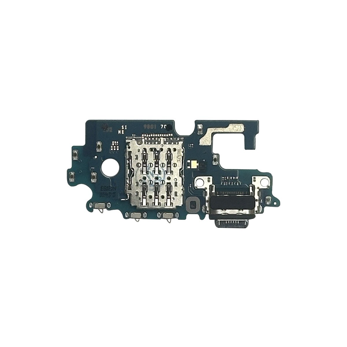 Placa de puerto de carga con lector de tarjeta SIM Premium para Galaxy A57 5G, A576 / 2026 — imagen 2