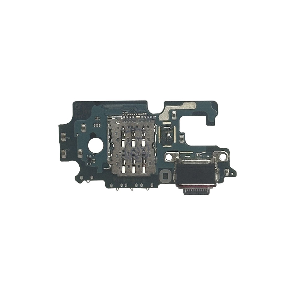 Placa de puerto de carga con lector de tarjeta SIM Premium para Galaxy S25 FE 5G (S731U), Versión US — imagen 2