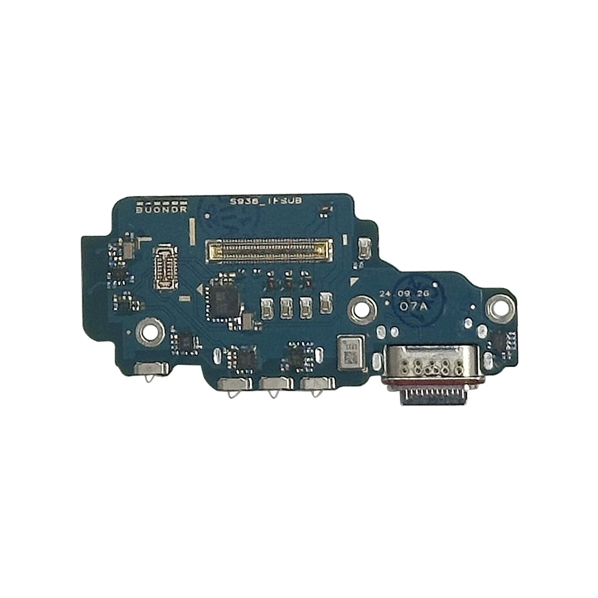 Placa de puerto de carga con lector de tarjeta SIM Premium para Galaxy S25 Ultra 5G (S938U), Versión US