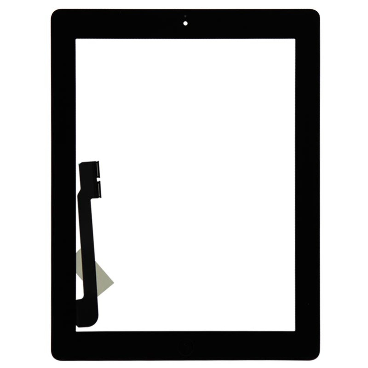 Cristal táctil con digitalizador y botón de inicio Premium para iPad 3, Black — imagen 2