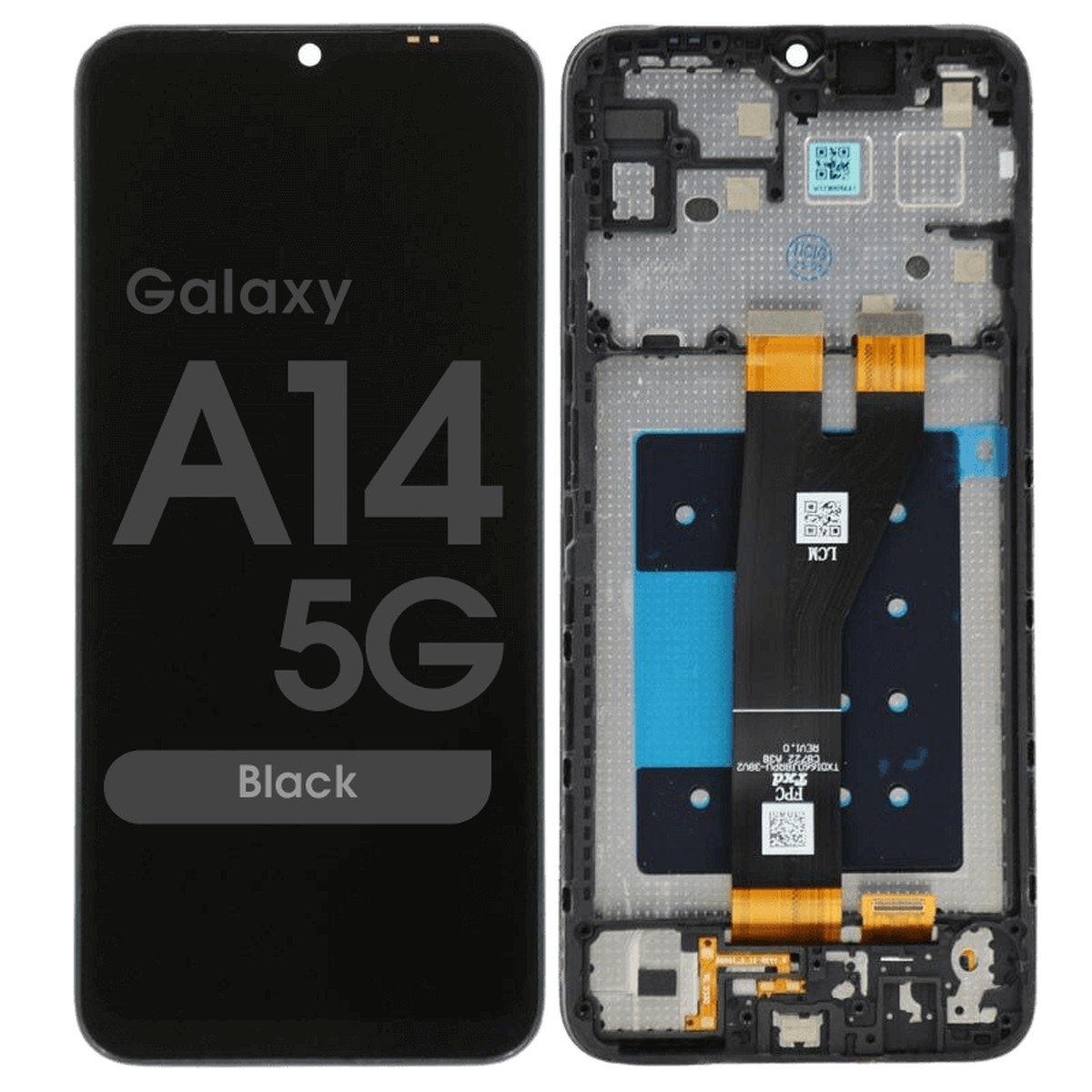 Pantalla LCD con táctil + marco Premium para Galaxy A14 5G, A146P / 2023 / Version P / U / Black