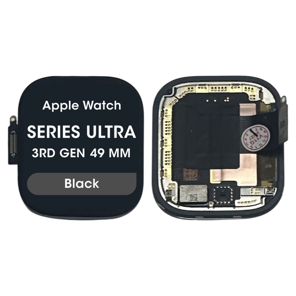Pantalla OLED con táctil Premium para Apple Watch Ultra, 3ª generación, 49MM / Black