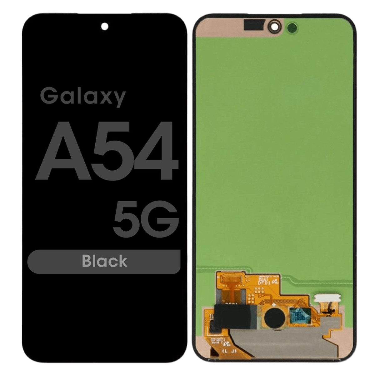 Pantalla OLED con táctil sin marco Premium para Galaxy A54 5G, A546 / 2023 / Black
