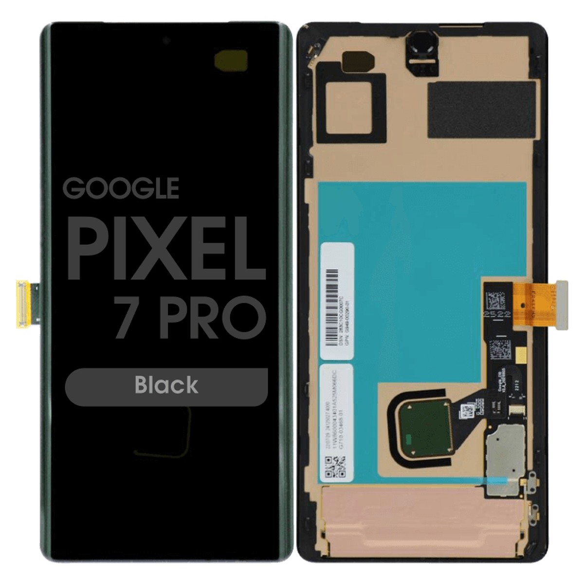 Pantalla OLED con táctil Premium para Google Pixel 7 Pro, Black