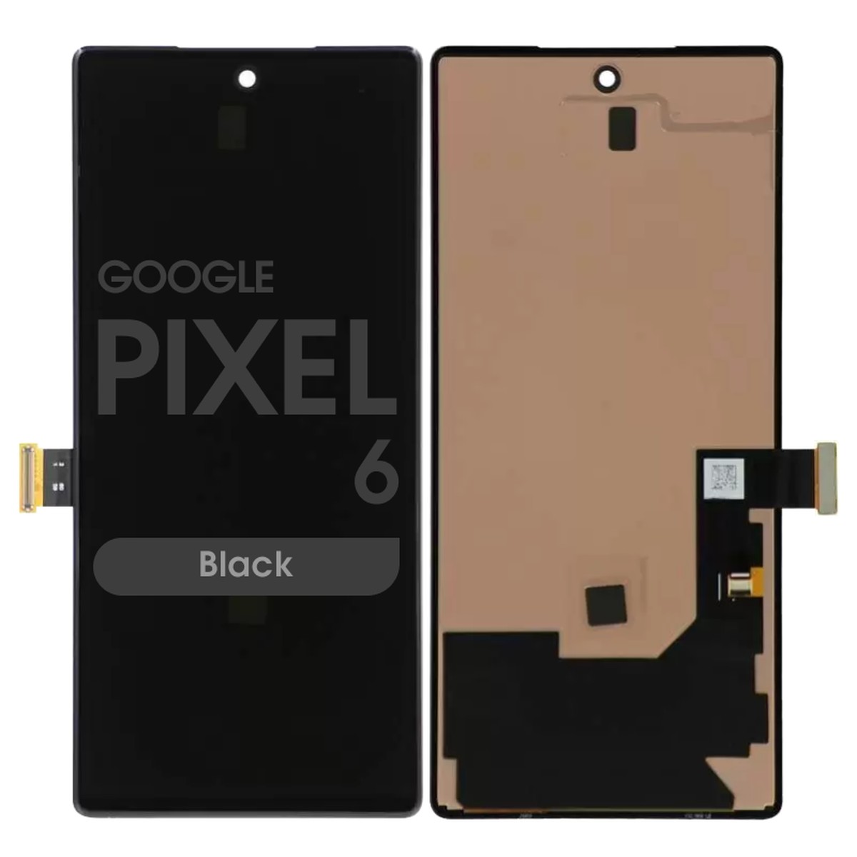 Pantalla OLED con táctil + marco Premium para Google Pixel 6, Black
