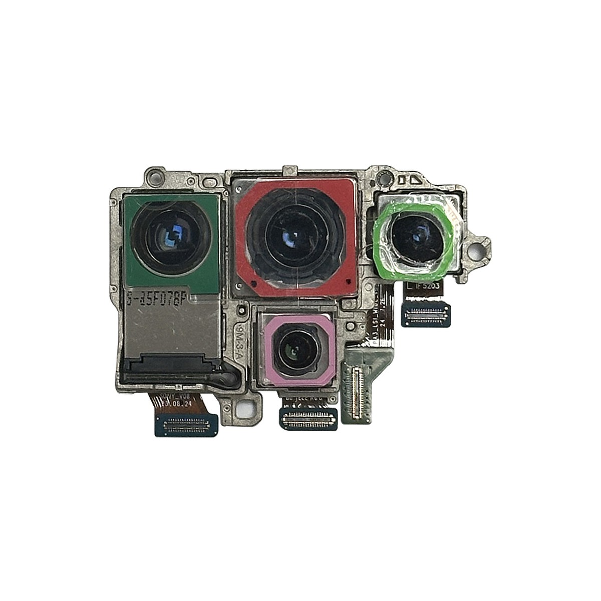 Conjunto de cámara trasera con gran angular / teleobjetivo / ultra gran angular / periscopio Premium para Galaxy S25 Ultra 5G (S938)