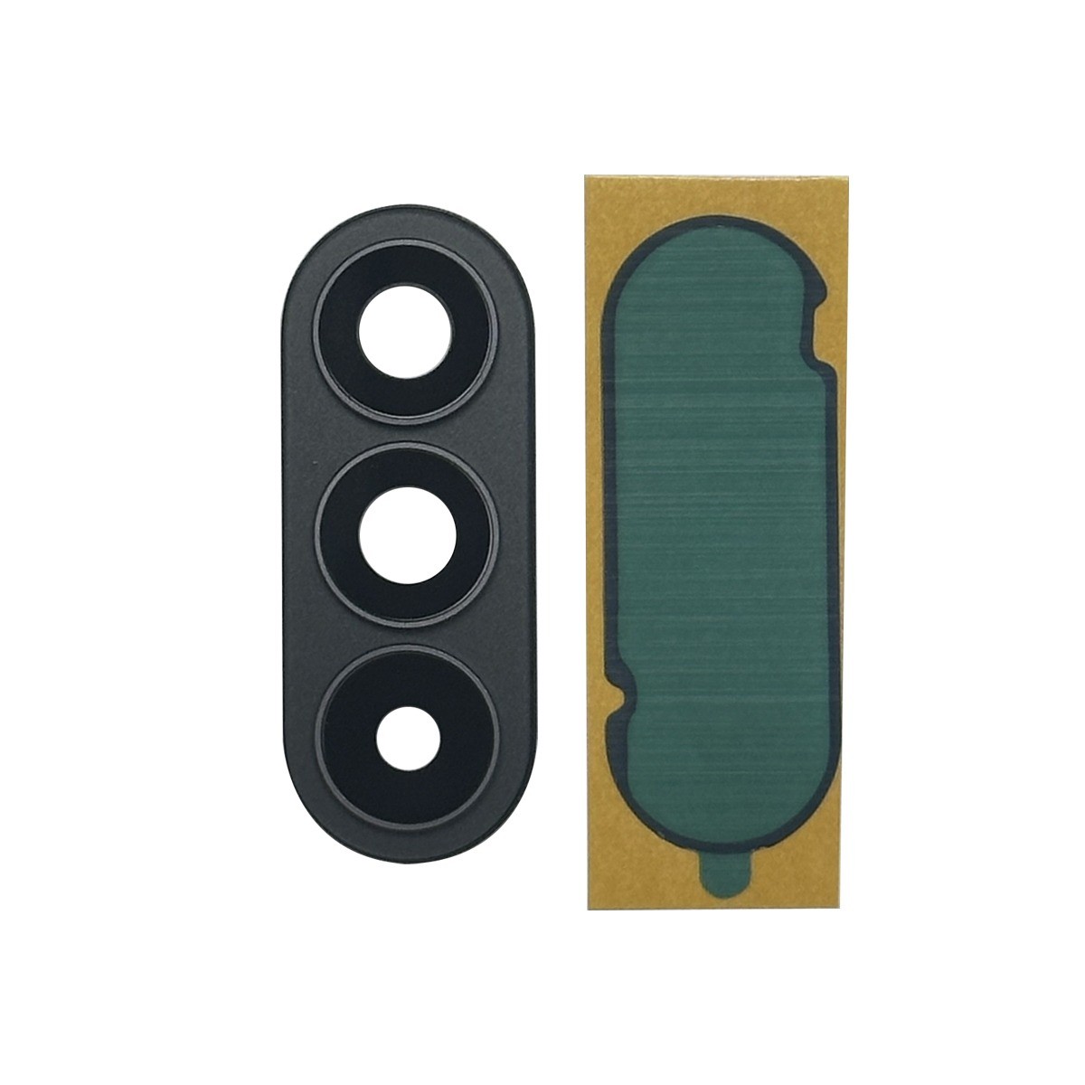 Tapa de lente de cámara trasera con anillo bisel Premium para Galaxy S26 5G (S942), Black