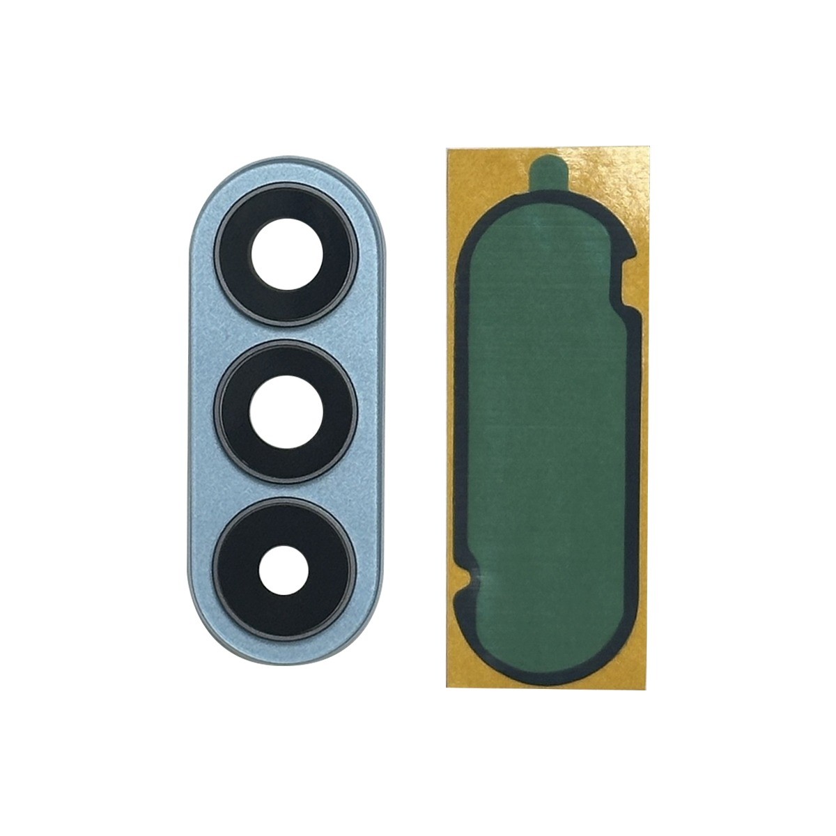 Tapa de lente de cámara trasera con anillo bisel Premium para Galaxy S26 Plus 5G (S947), Sky Blue