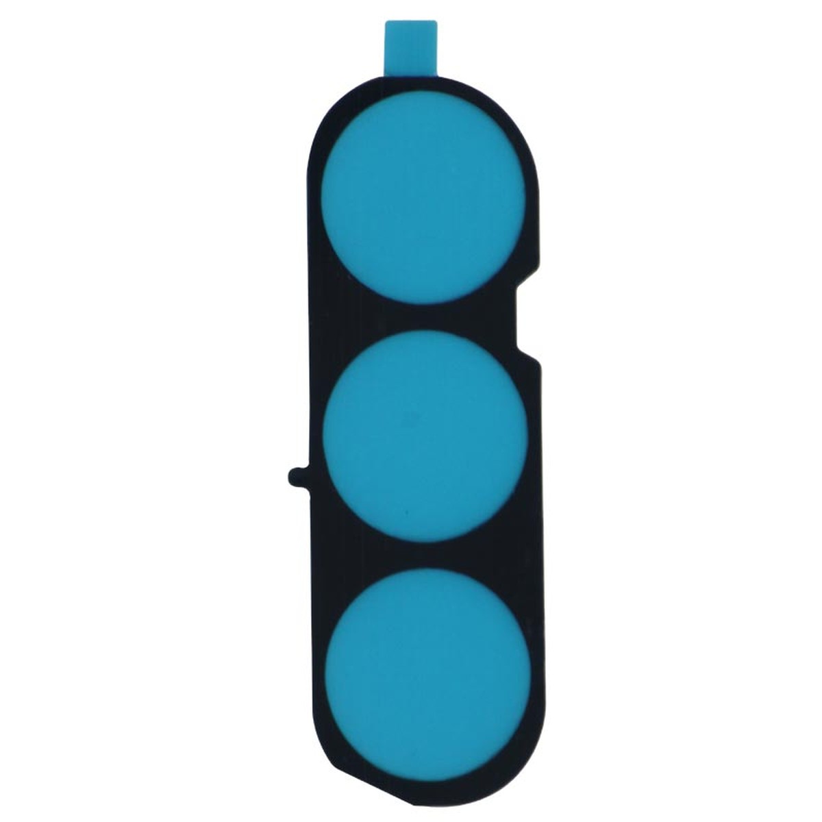 Lente de cámara trasera con bisel Premium para Galaxy S24 FE (S721), Silver — imagen 3