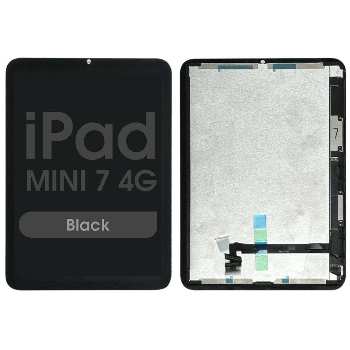 Pantalla LCD con táctil Premium Refurbished para iPad Mini 7, Cellular / Black