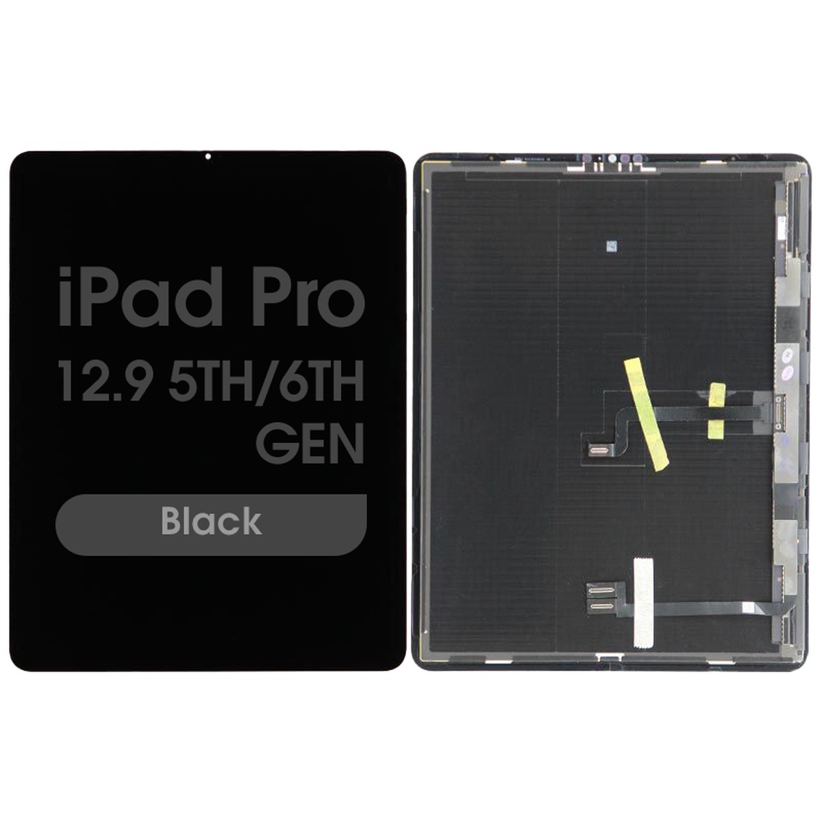 Pantalla LCD con táctil Premium Refurbished para iPad Pro 12.9 5th Gen / 6th Gen, 2021 / 2022 / Black