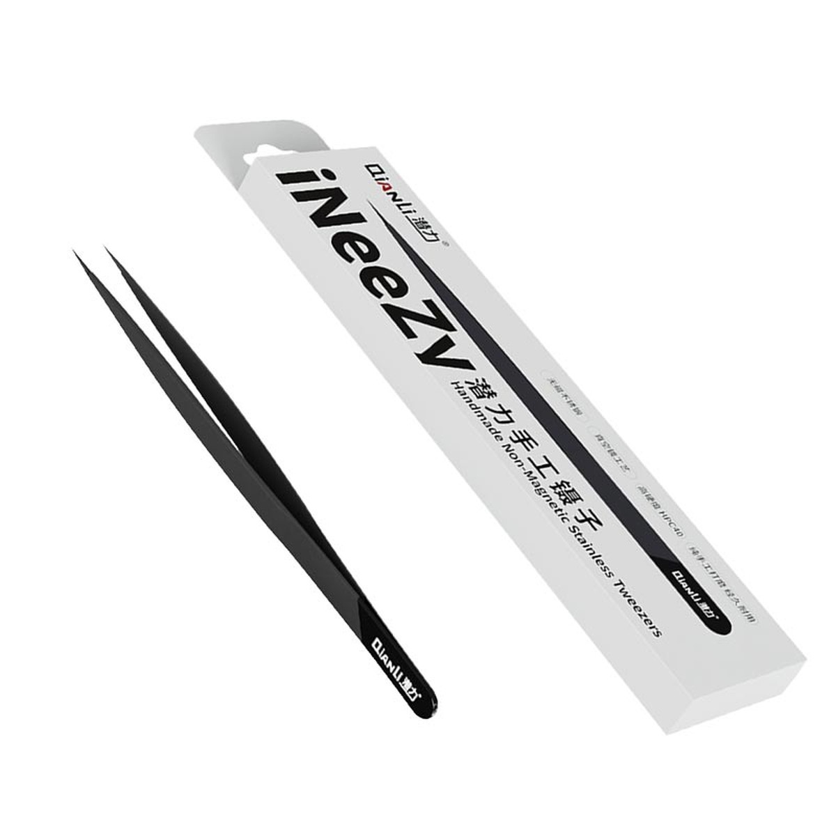 Pinzas de acero inoxidable no magnéticas iNeezy Qianli