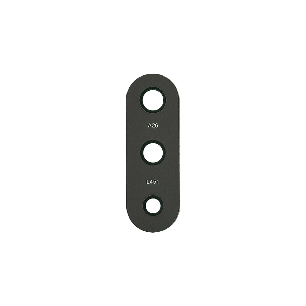 Cristal de lente de cámara trasera (solo cristal) para Galaxy A26 5G, A266 / 2025 / Black — imagen 2