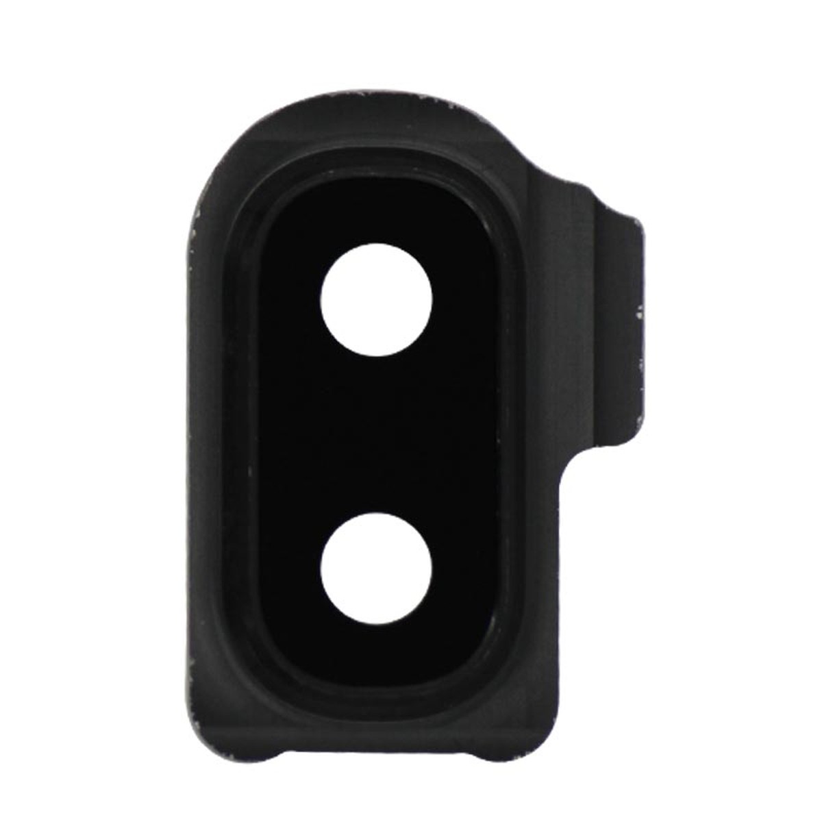 Lente de cámara trasera con anillo bisel para Galaxy A20e (A202), Black