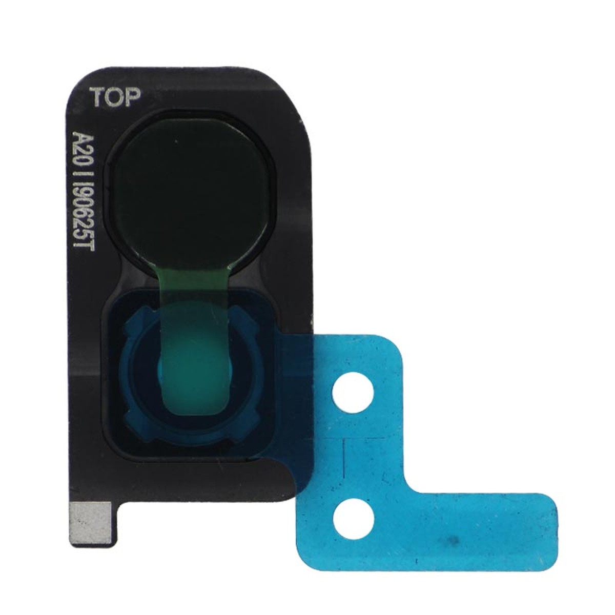 Lente de cámara trasera con anillo bisel para Galaxy A30 (A305), Black — imagen 2
