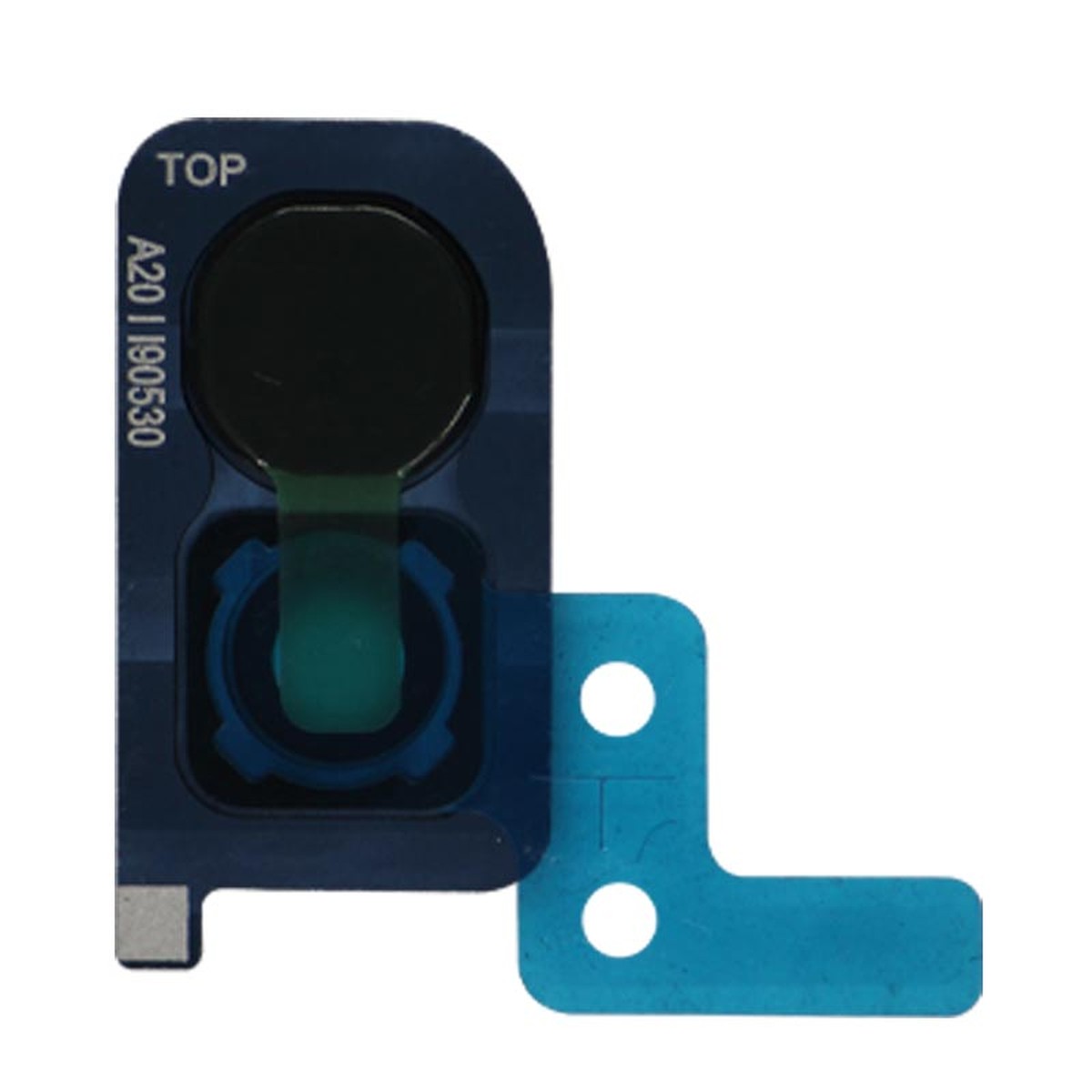 Lente de cámara trasera con anillo bisel para Galaxy A30 (A305), Blue — imagen 2