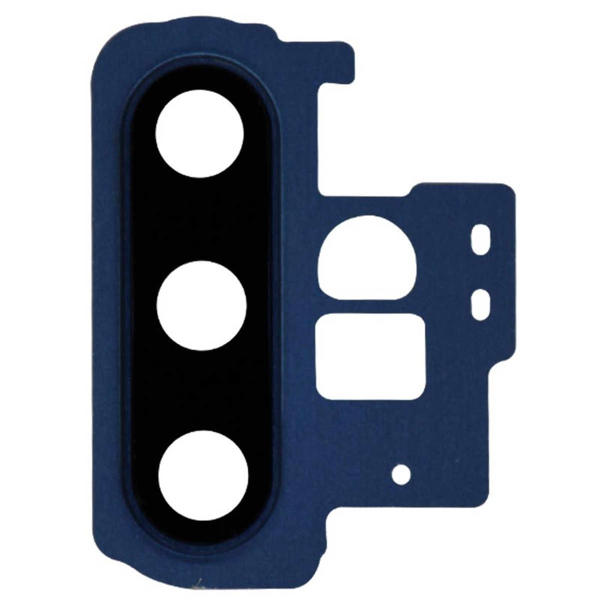 Lente de cámara trasera con anillo bisel para Galaxy Note 10 Plus / 5G (N975), Aura Blue