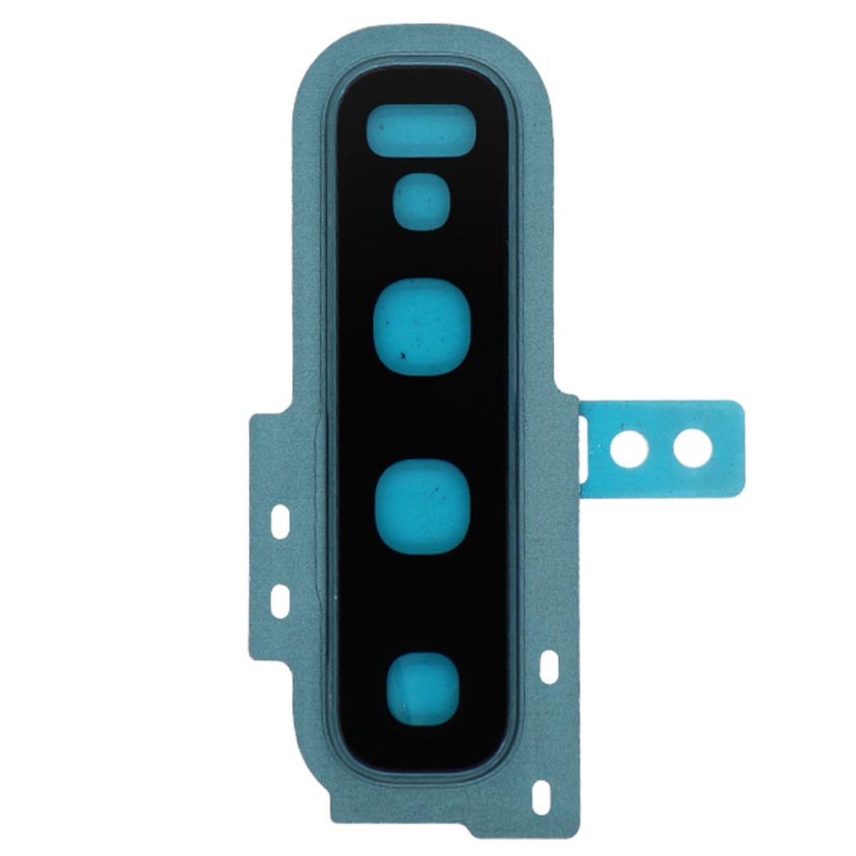 Lente de cámara trasera con anillo bisel para Galaxy S10 (G973), Prism Green