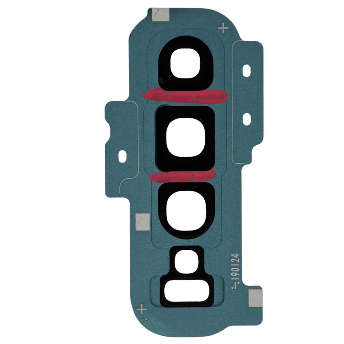 Lente de cámara trasera con anillo bisel para Galaxy S10 Plus (G975), Prism Green — imagen 2