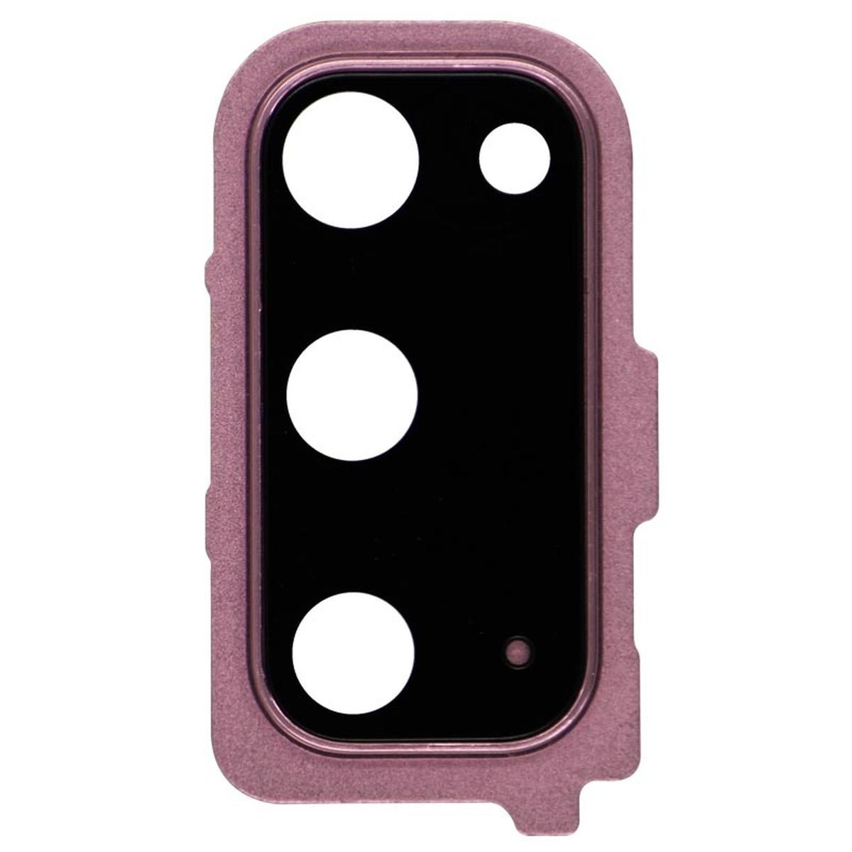 Lente de cámara trasera con anillo bisel para Galaxy S20 (G980), Cloud Pink