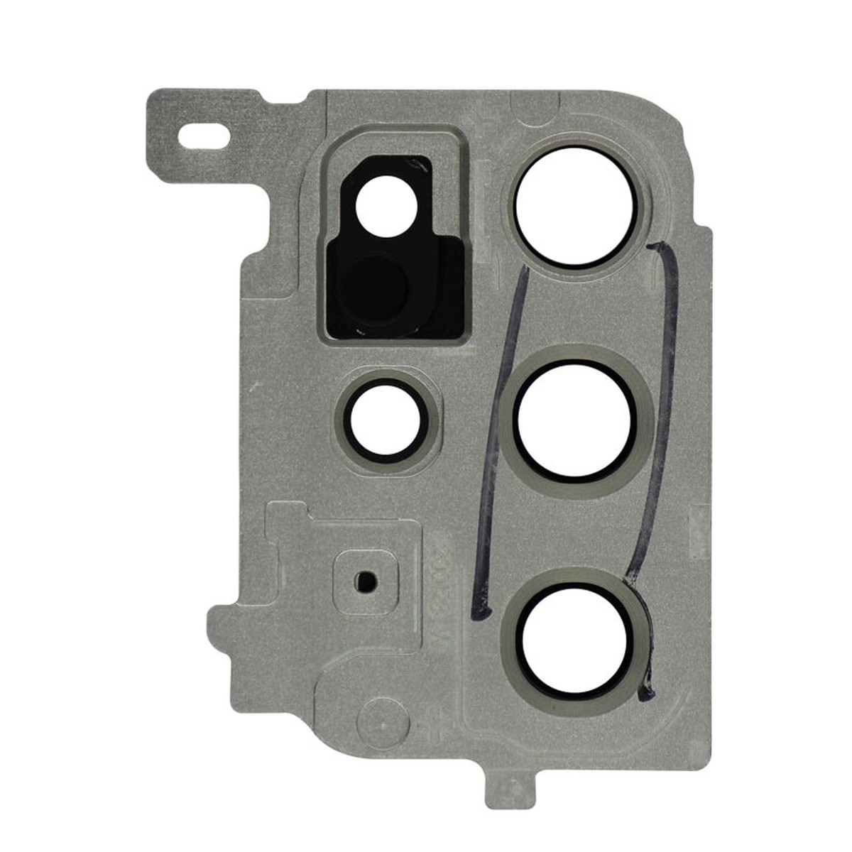 Lente de cámara trasera con anillo bisel para Galaxy S20 Plus (G985), Cloud White — imagen 2