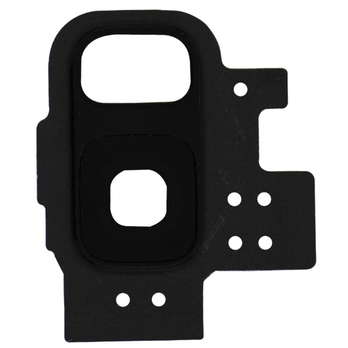 Lente de cámara trasera con anillo bisel para Galaxy S9 (G960), Midnight Black