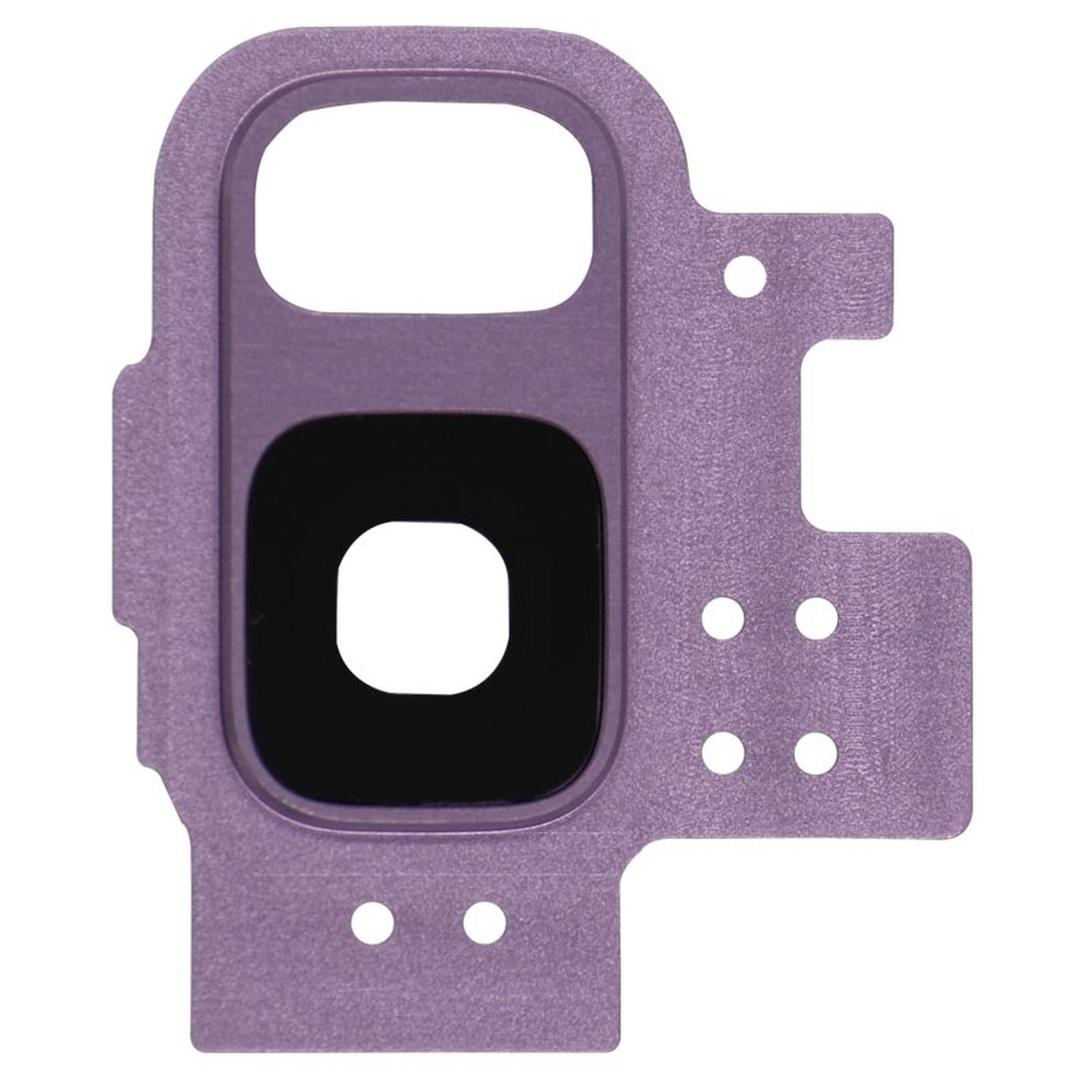 Lente de cámara trasera con anillo bisel para Galaxy S9 (G960), Lilac Purple