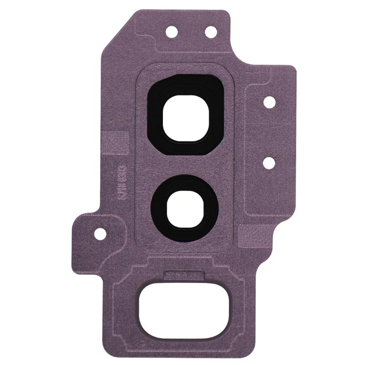 Lente de cámara trasera con anillo bisel para Galaxy S9 Plus (G965), Lilac Purple — imagen 2