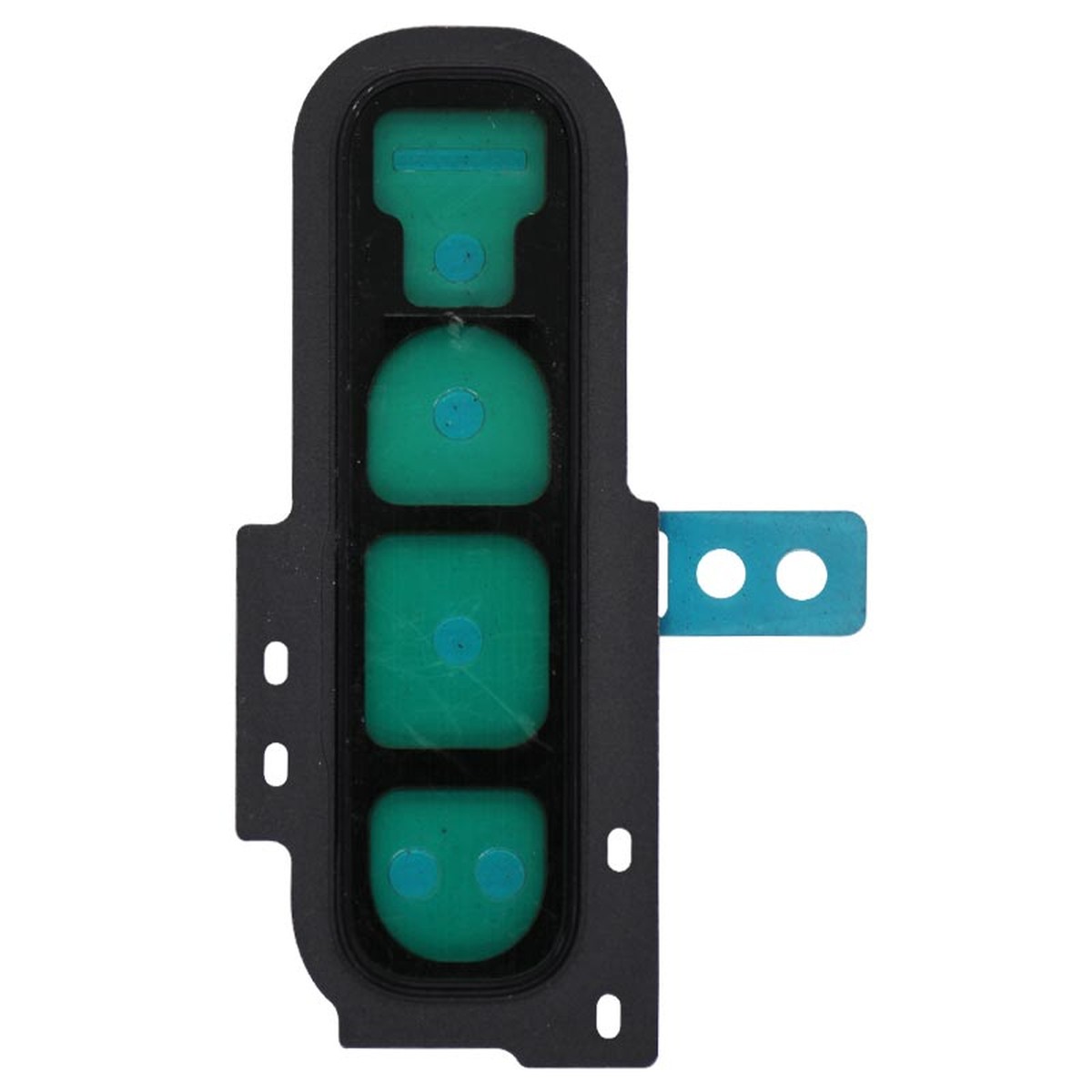 Tapa de lente de cámara trasera (solo tapa) para Galaxy S10 (G973), Prism Black