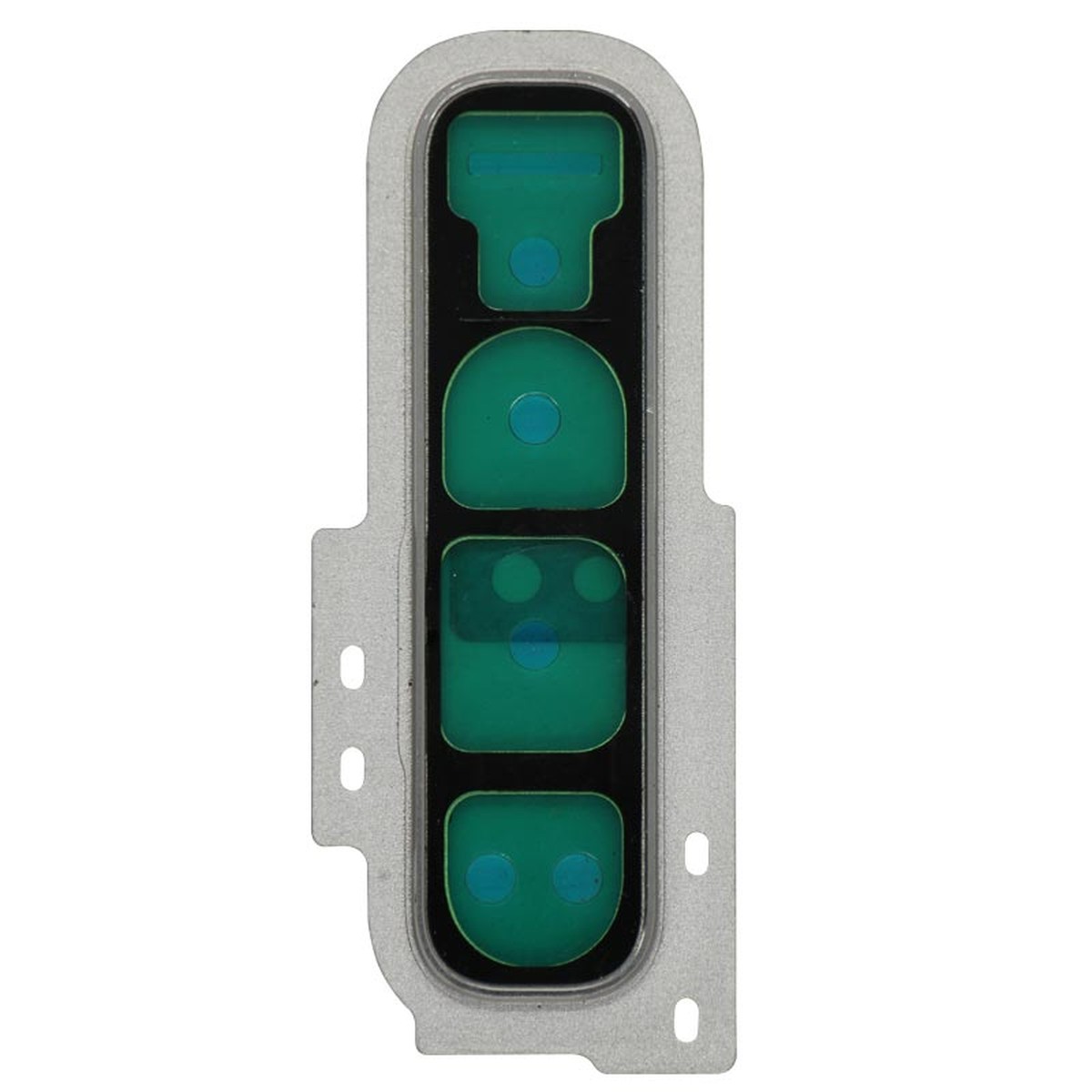 Tapa de lente de cámara trasera (solo tapa) para Galaxy S10 (G973), Prism White