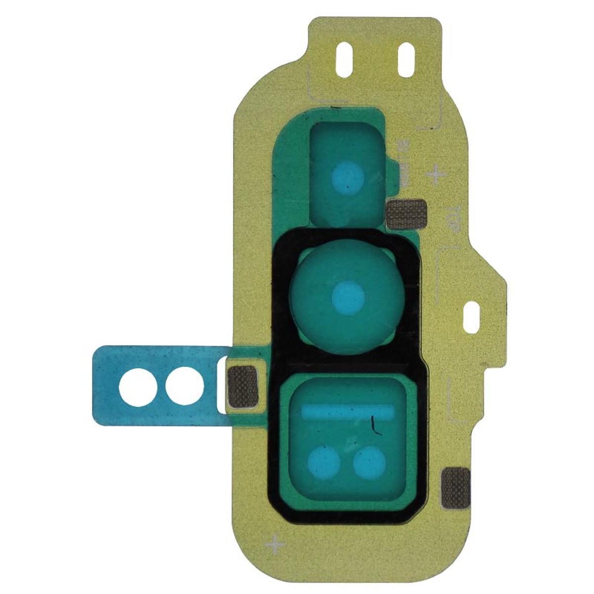 Tapa de lente de cámara trasera (solo tapa) para Galaxy S10e (G970), Canary Yellow — imagen 2