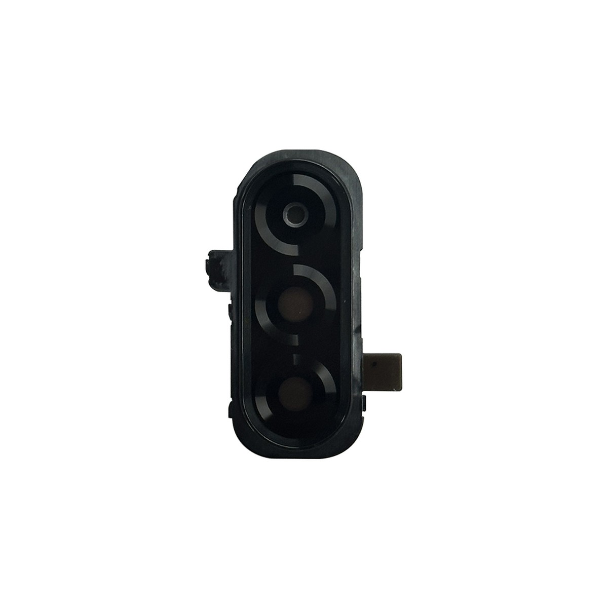 Tapa de lente de cámara trasera con anillo bisel para Galaxy A17 5G, A176 / 2025 / Black