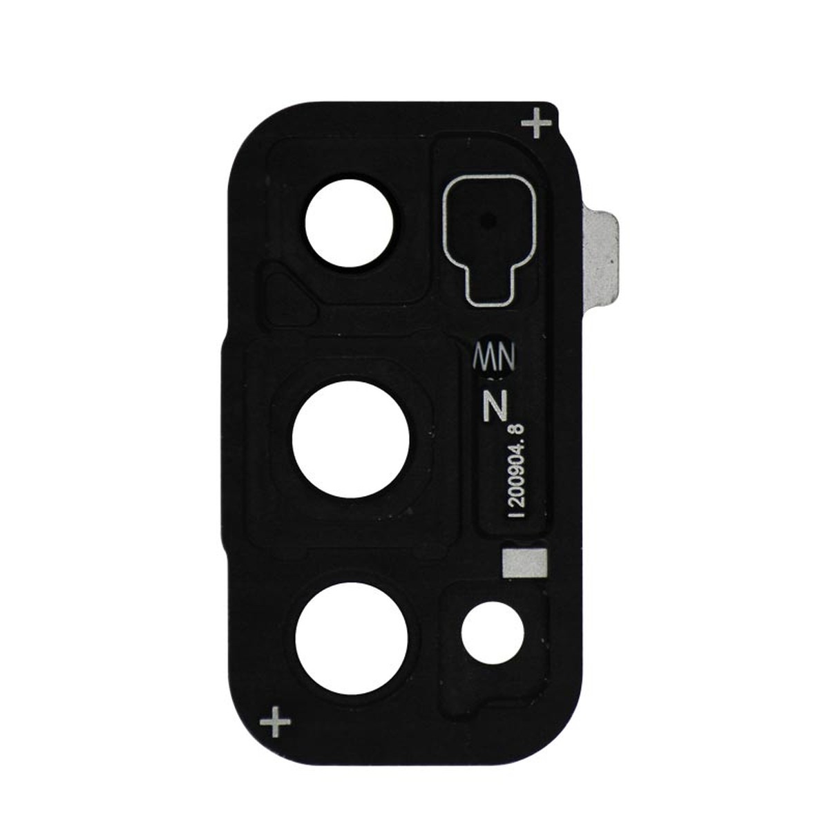 Tapa de lente de cámara trasera con anillo bisel para Galaxy S20 FE 5G (G781), Cosmic Black — imagen 2