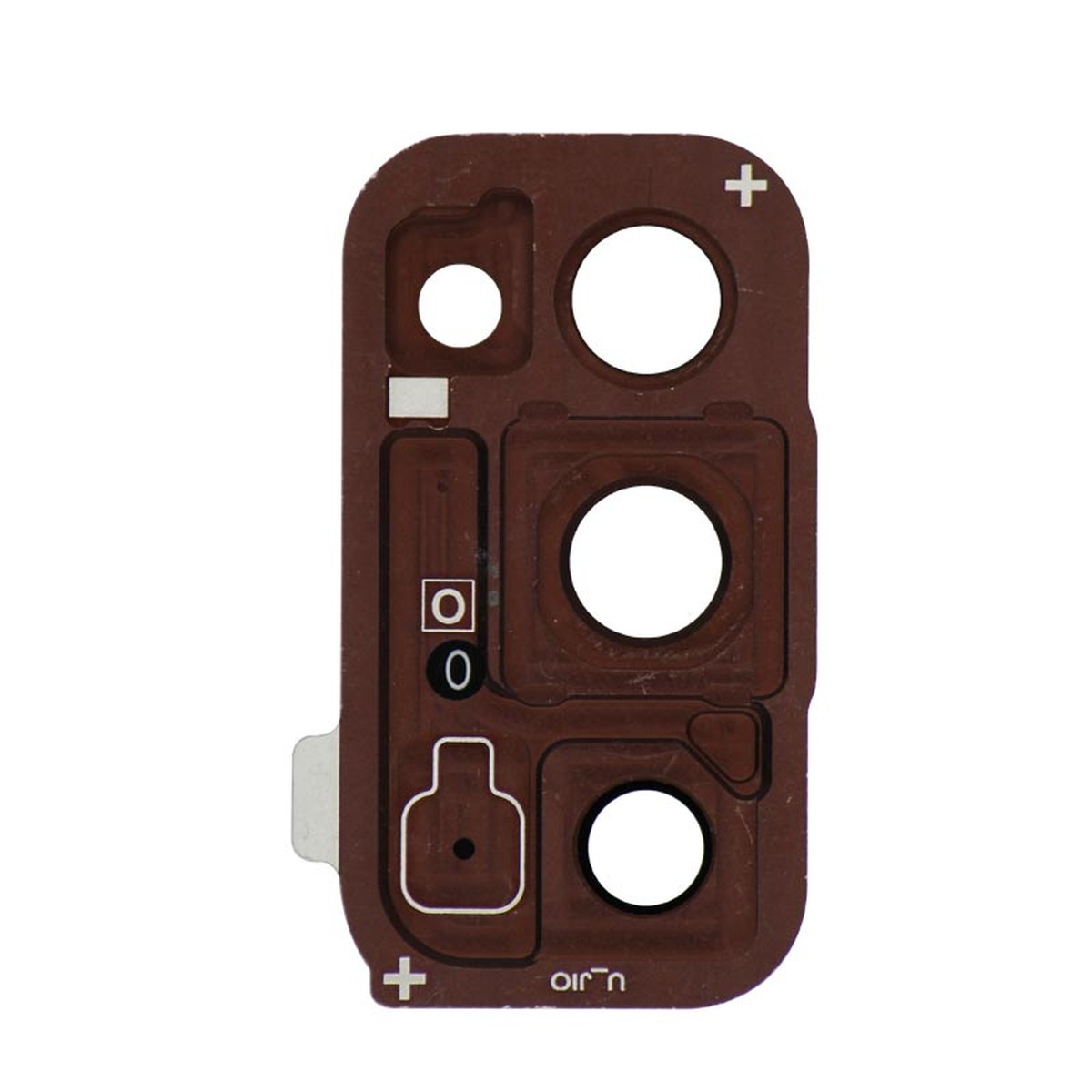 Tapa de lente de cámara trasera con anillo bisel para Galaxy S20 FE 5G (G781), Cloud Orange — imagen 2