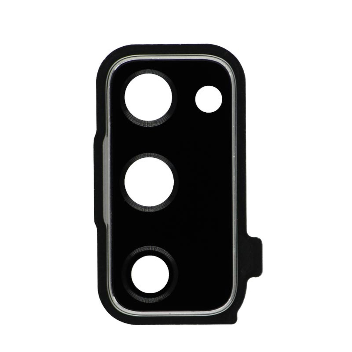 Tapa de lente de cámara trasera con anillo bisel para Galaxy S20 FE 5G (G781), Cloud White