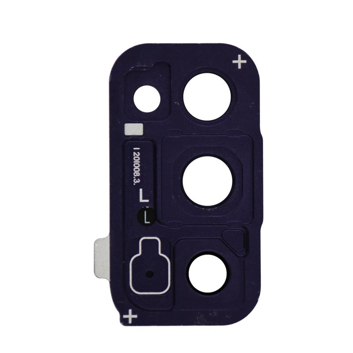 Tapa de lente de cámara trasera con anillo bisel para Galaxy S20 FE 5G (G781), Cloud Lavender — imagen 2