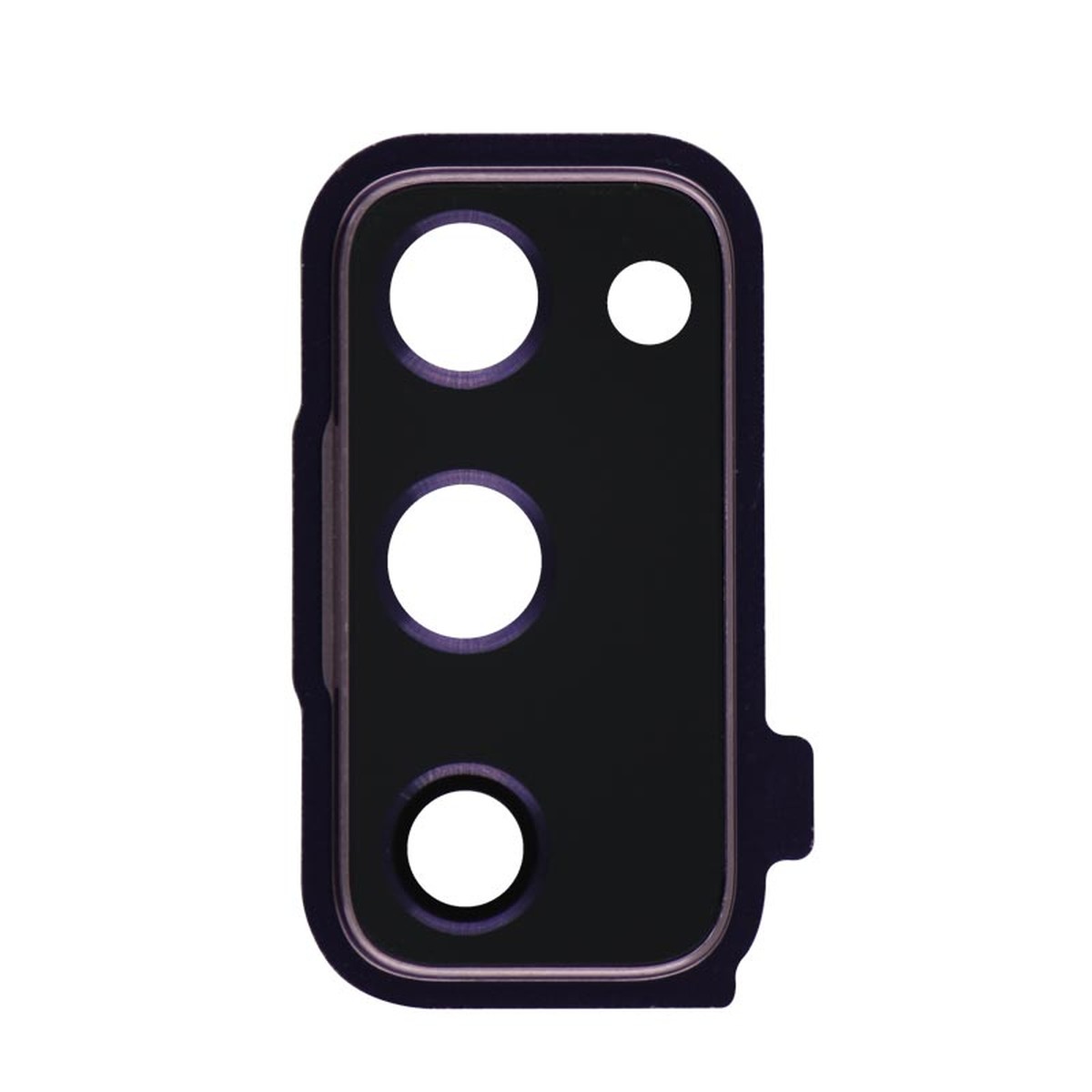 Tapa de lente de cámara trasera con anillo bisel para Galaxy S20 FE 5G (G781), Cloud Lavender